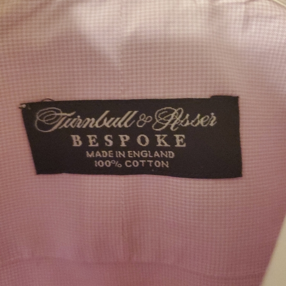 Turnbull & Asser Shirts Turnbull And Asser French Cuff Pink Bespoke